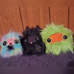 Colorful Furry Plush Toys